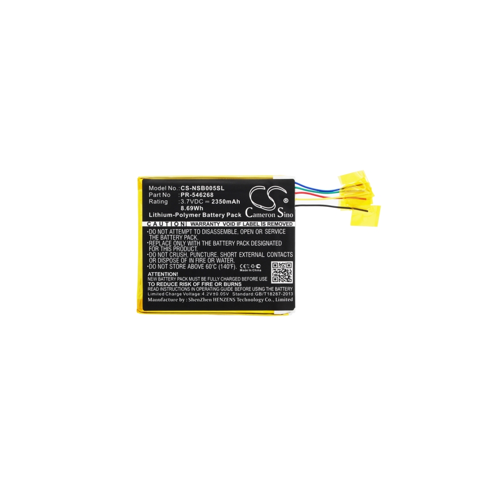 Batería de la tableta Fuhu CS-NSB005SL