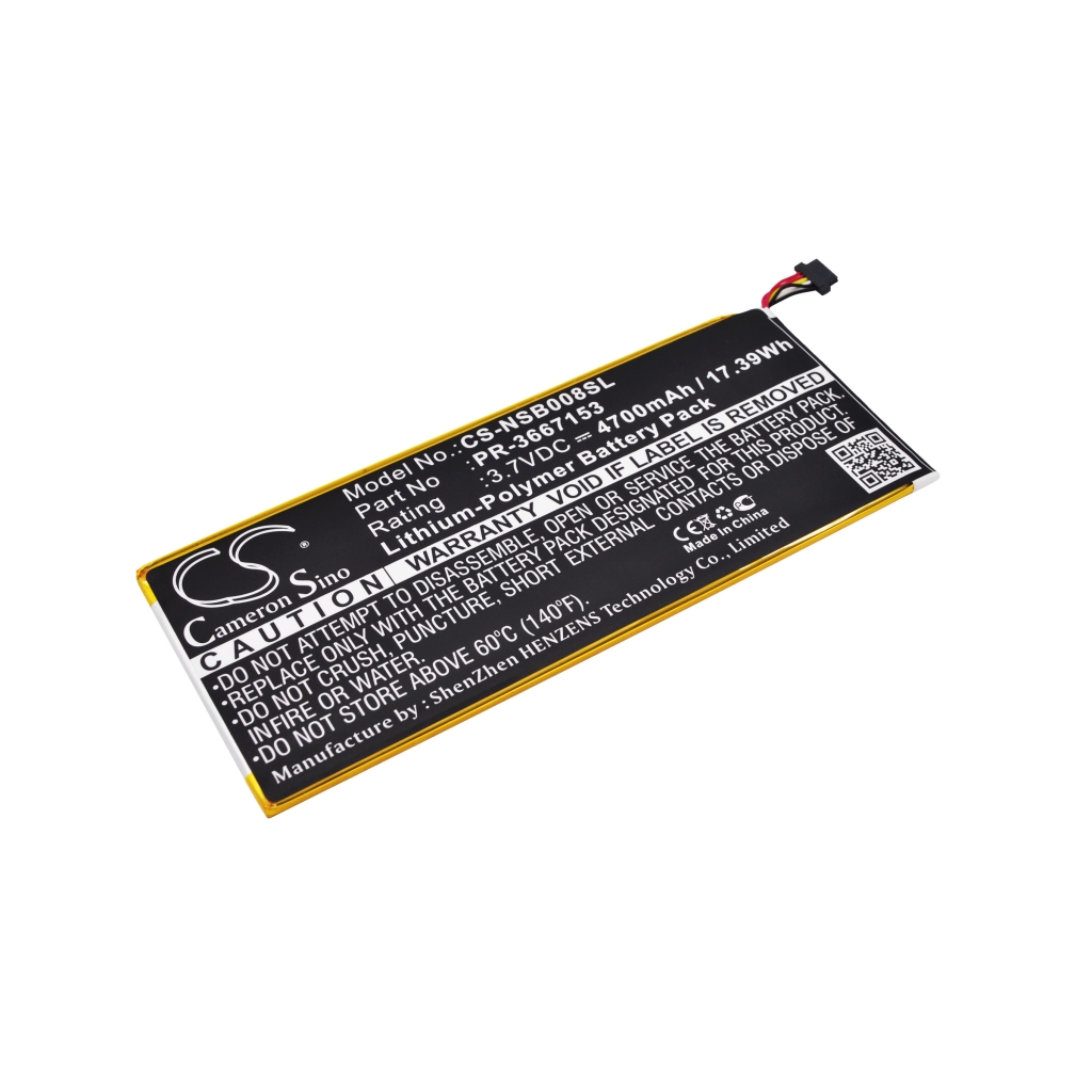 Batería de la tableta Nabi CS-NSB008SL