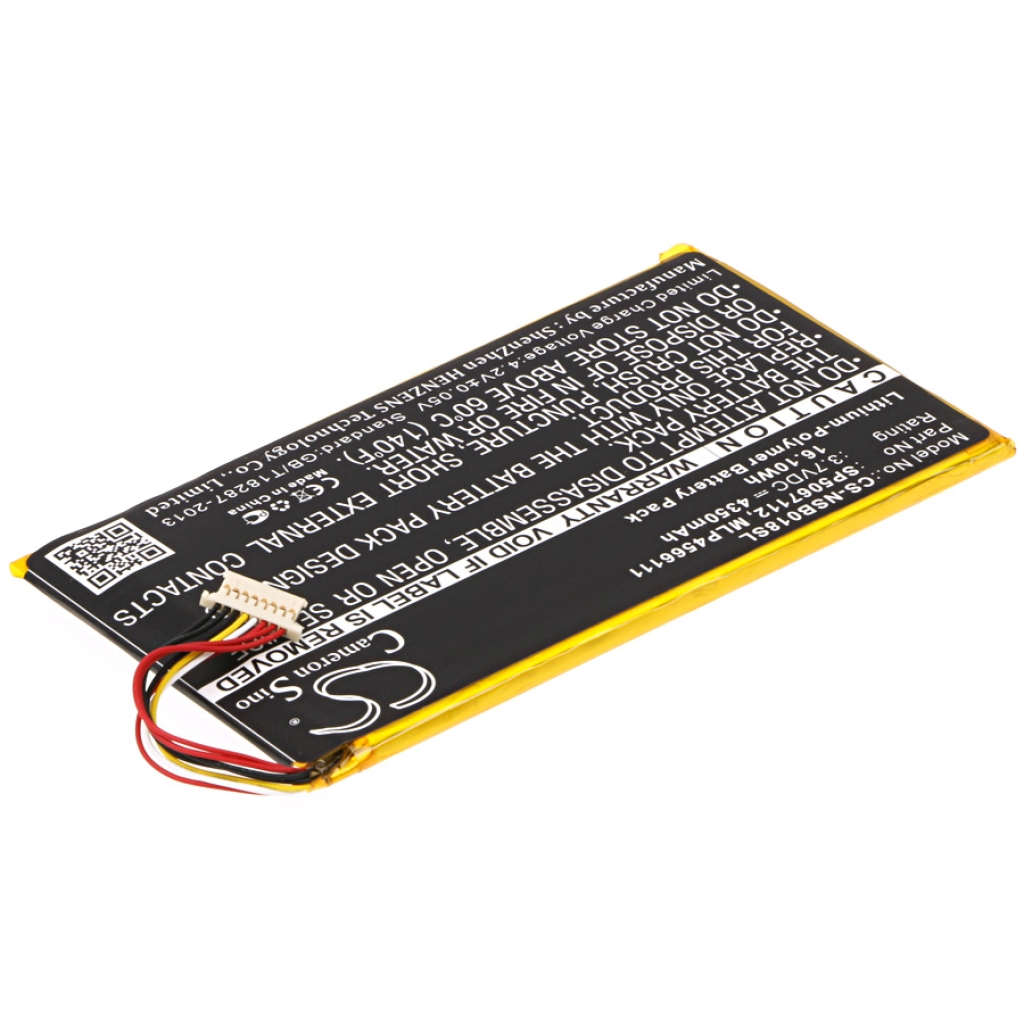 Batería de la tableta Fuhu CS-NSB018SL