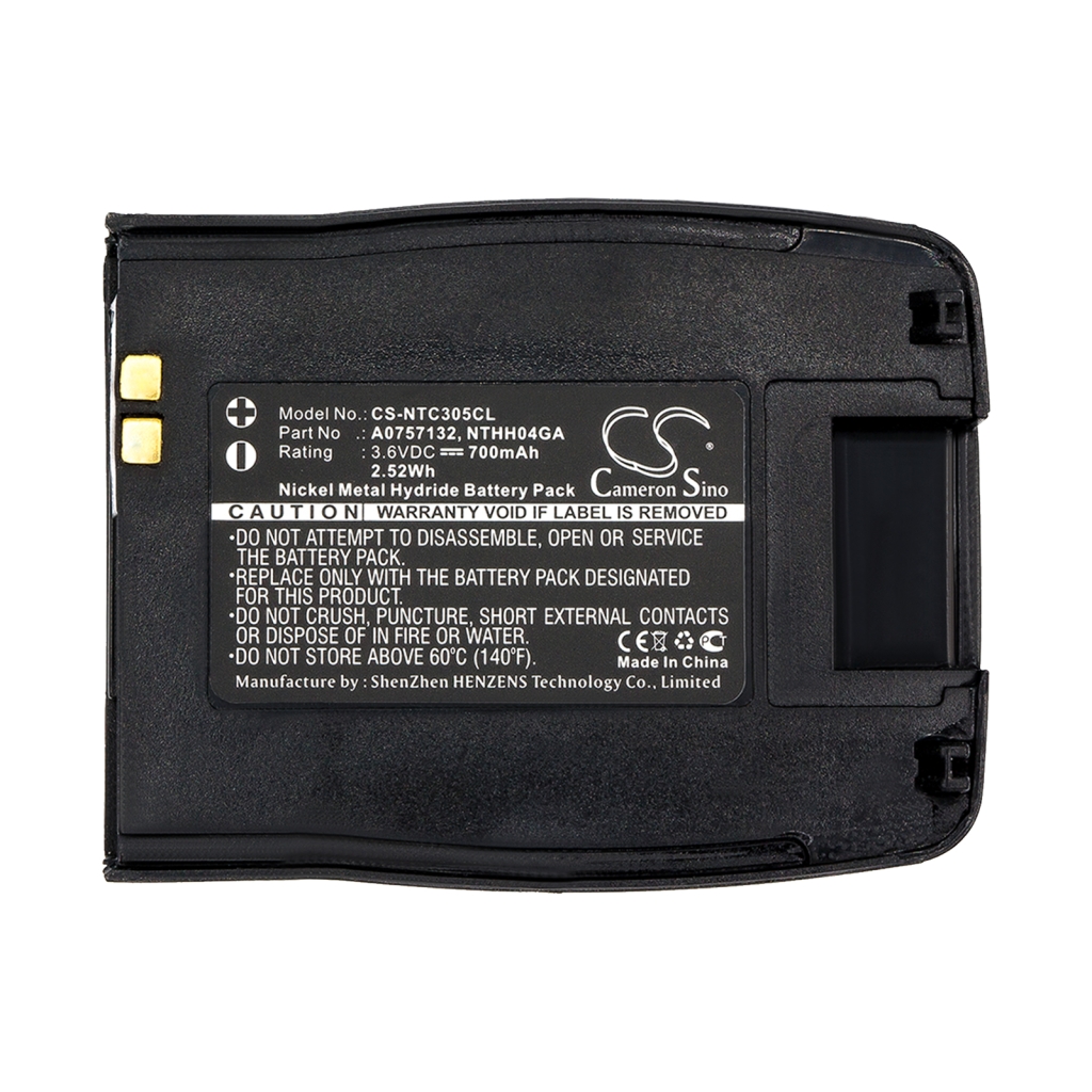 Nortel Batería para teléfono inalámbrico CS-NTC305CL