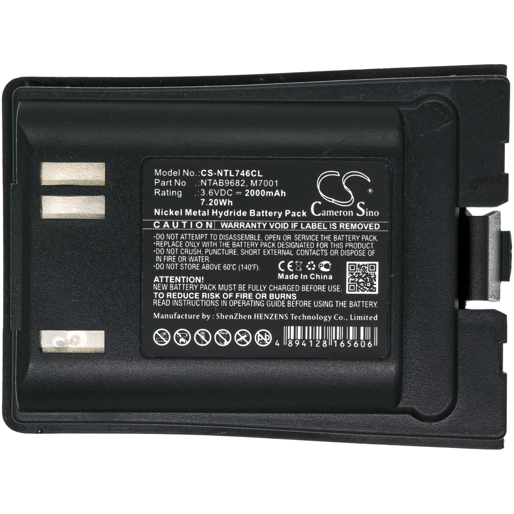 Batería para teléfono inalámbrico Norstar CS-NTL746CL