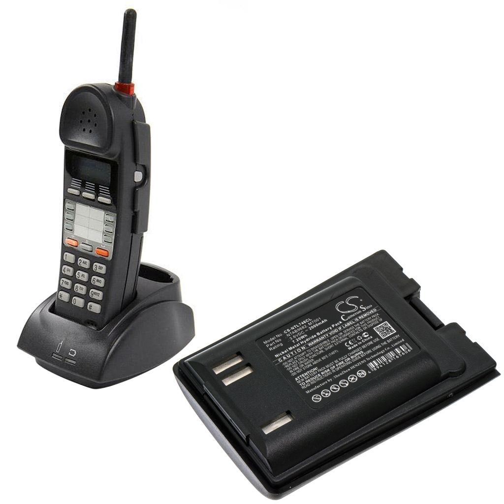 Batería para teléfono inalámbrico Norstar CS-NTL746CL