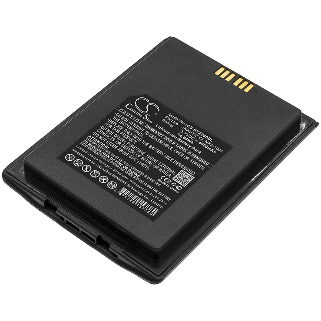 Batería de código de barras, escáner HandHeld CS-NTX200BL