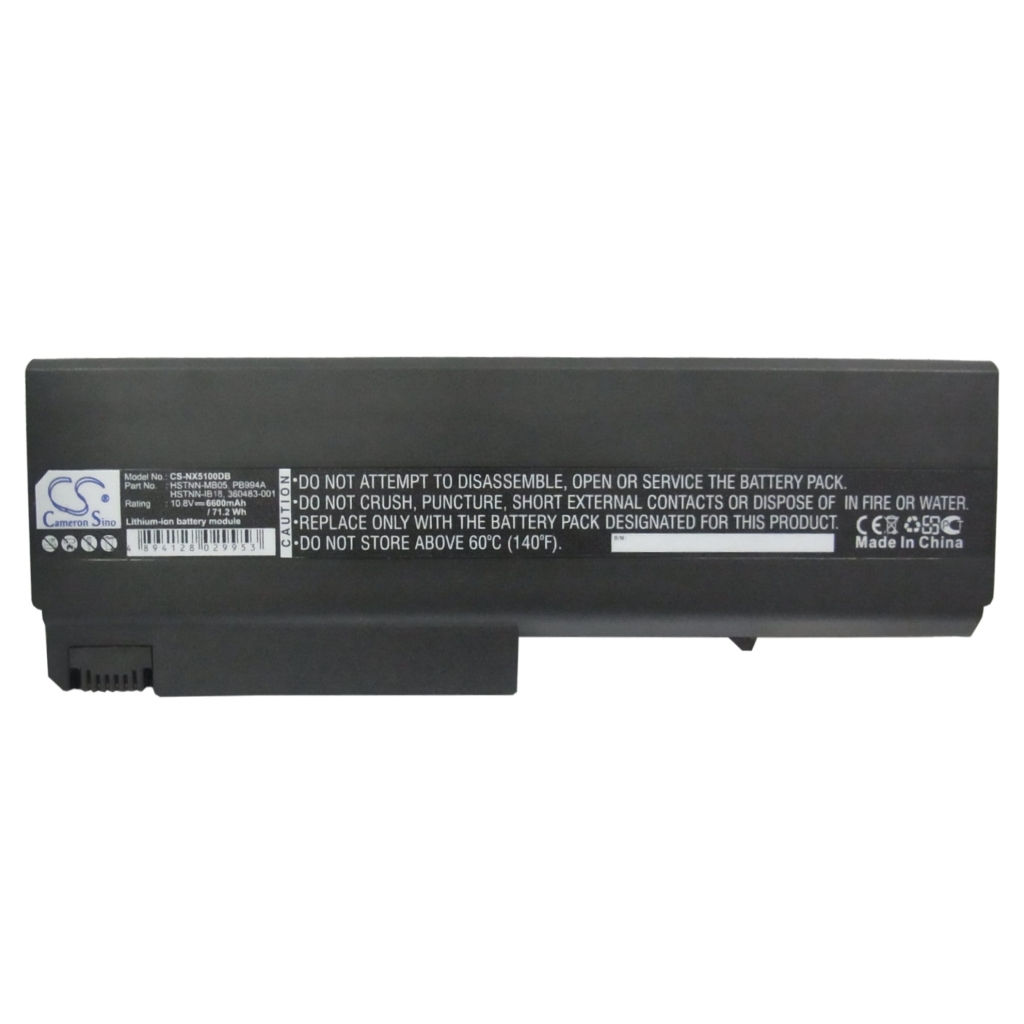 Batería para portátil Compaq Business Notebook 6510b