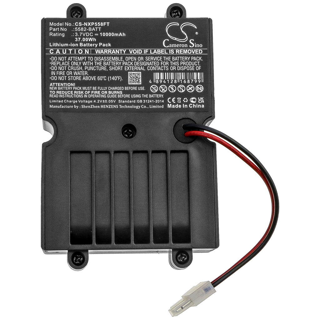 Batería del sistema de iluminación Nightstick CS-NXP558FT