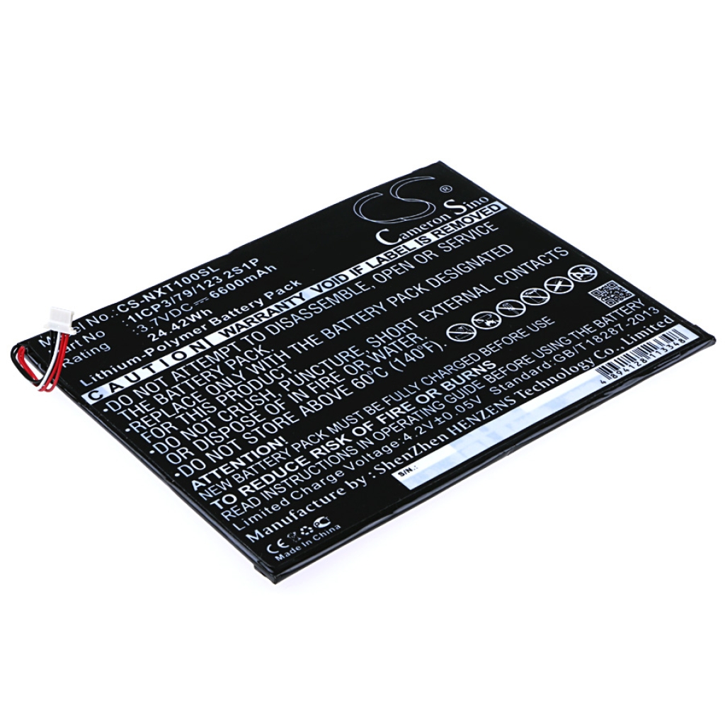 Batería de la tableta Nextbook CS-NXT100SL