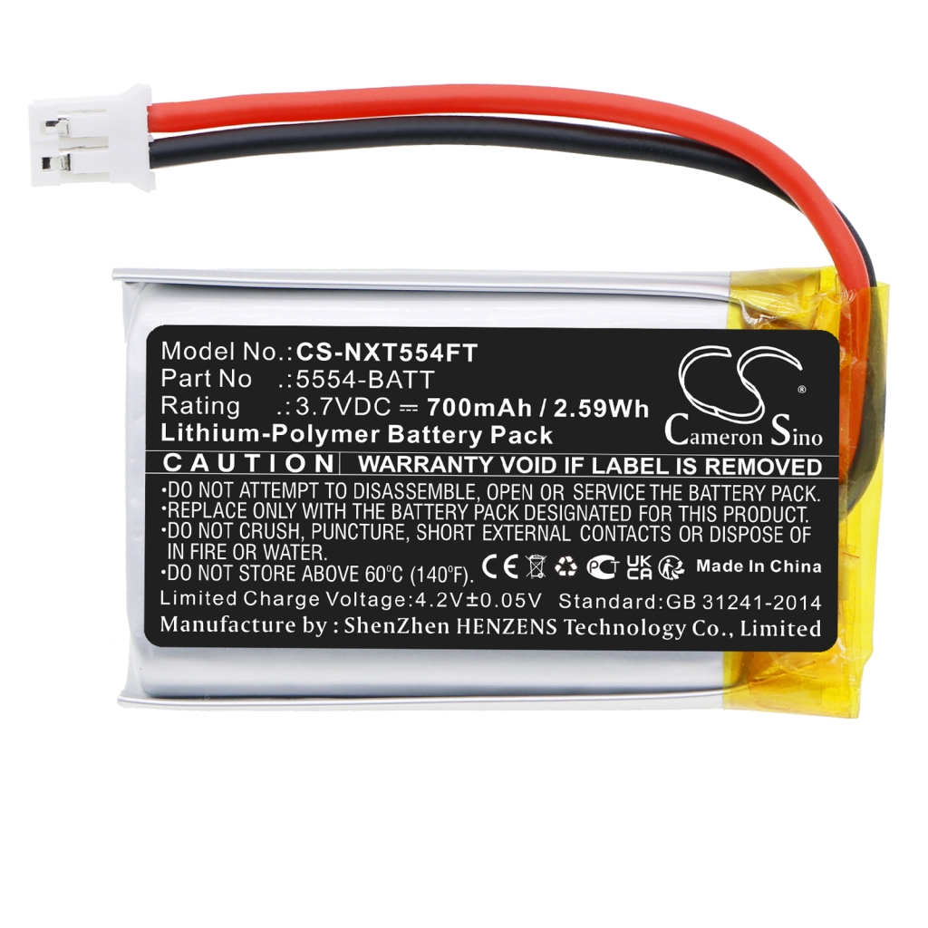 Batería del sistema de iluminación Nightstick CS-NXT554FT