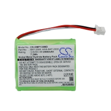 Reemplazo de batería compatible para OMRON BAT-2000,HXA-BAT-2000