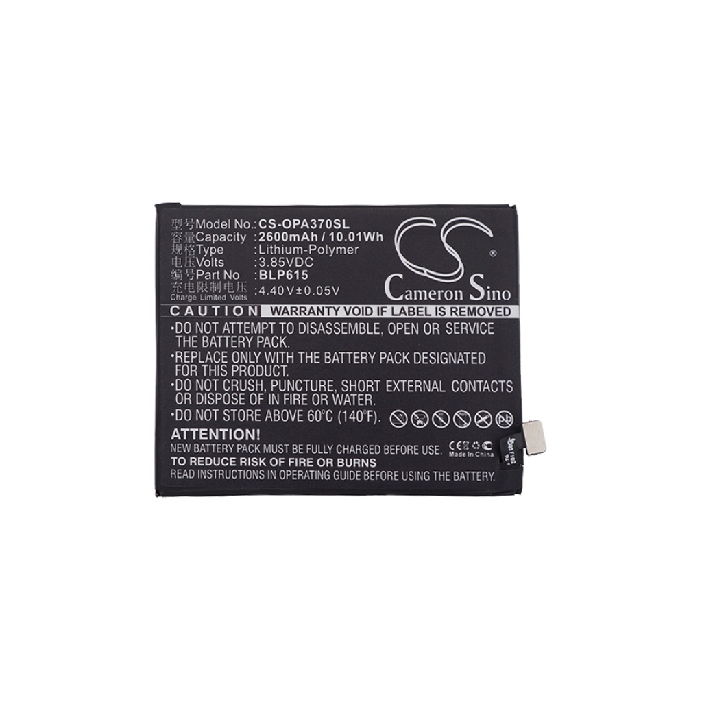 Batería del teléfono móvil OPPO CS-OPA370SL