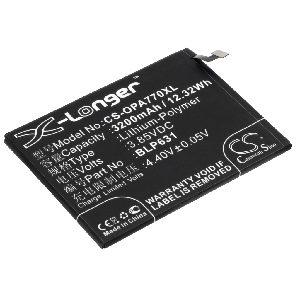 Batería del teléfono móvil OPPO CS-OPA770XL