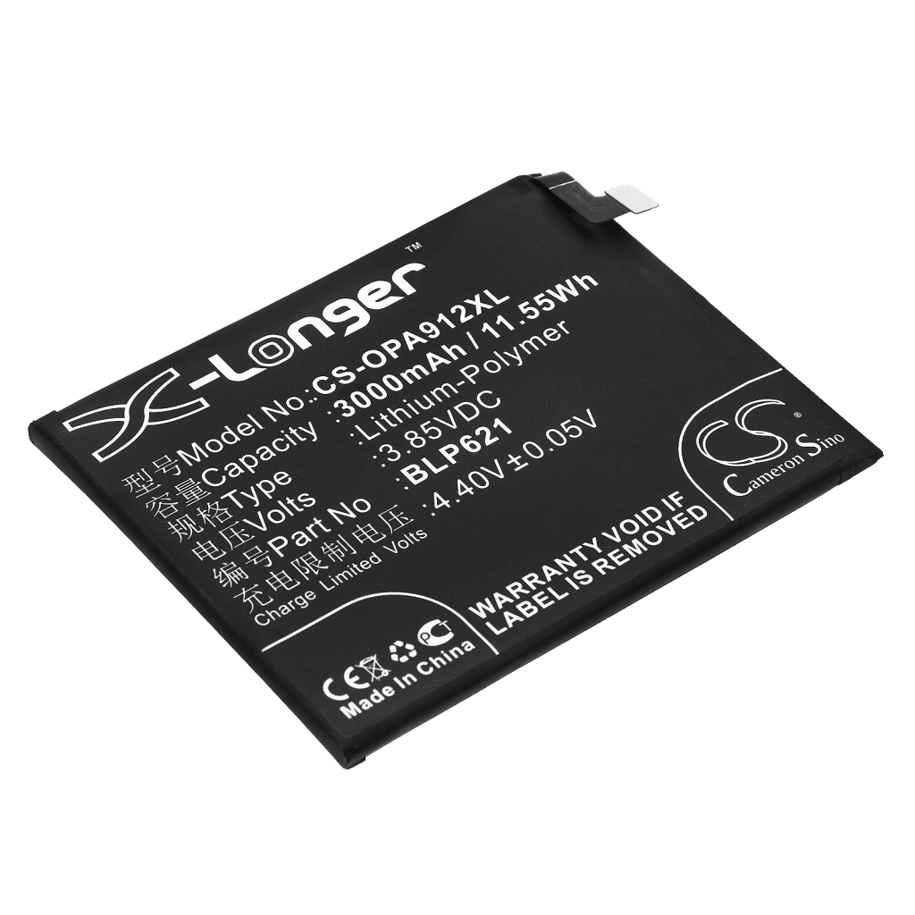 Batería del teléfono móvil OPPO CS-OPA912XL