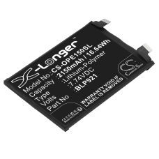 Reemplazo de batería compatible para Oneplus BLP921