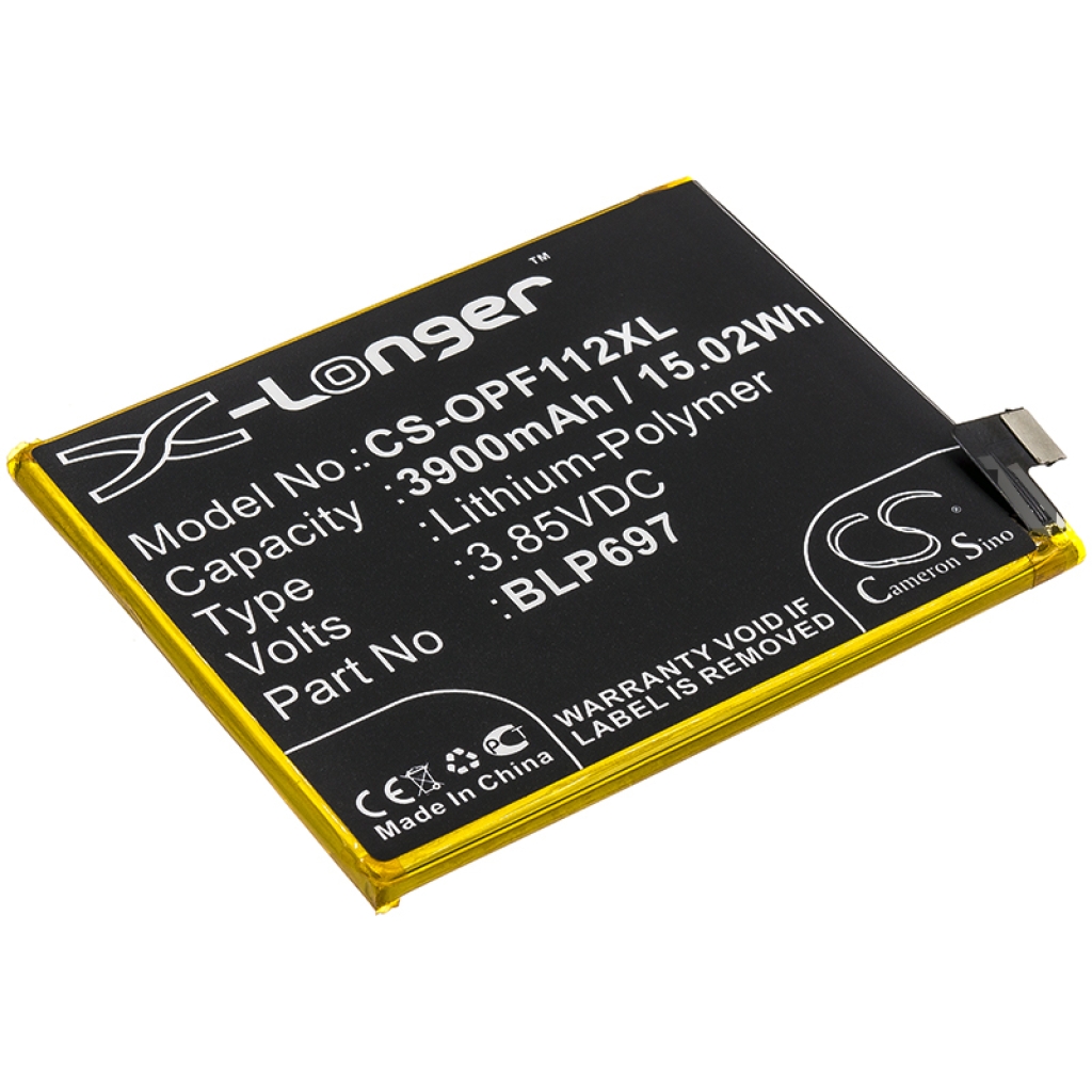 Batería del teléfono móvil OPPO CS-OPF112XL