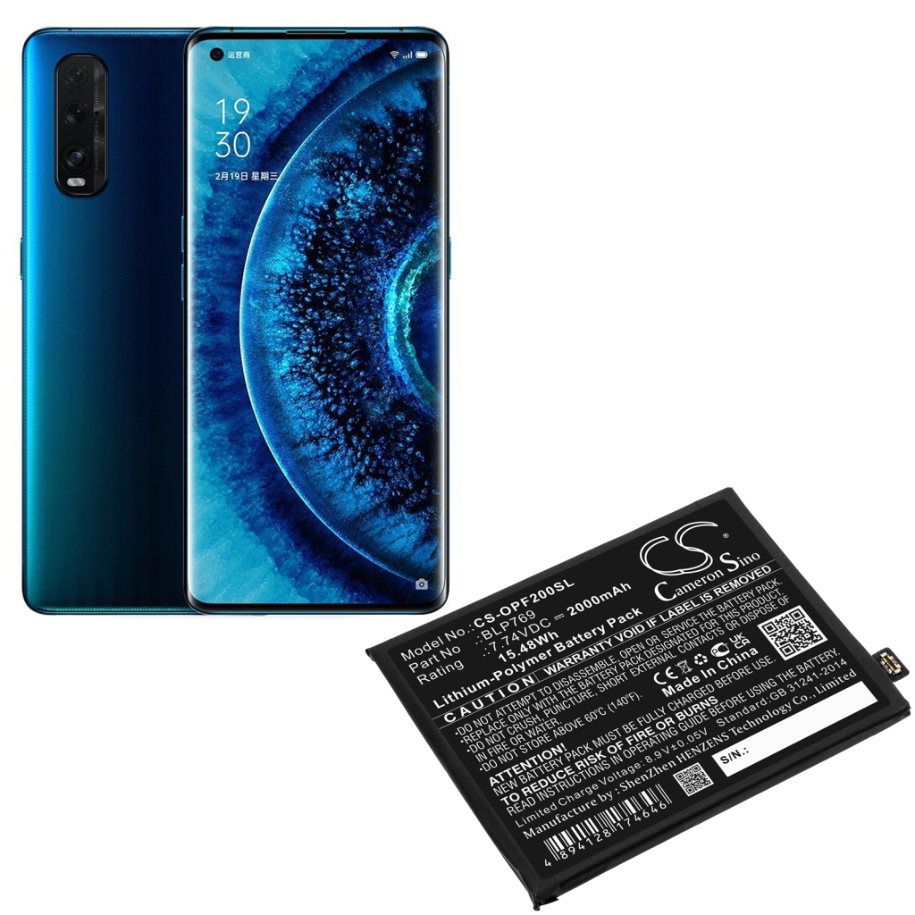 Batería del teléfono móvil OPPO CS-OPF200SL