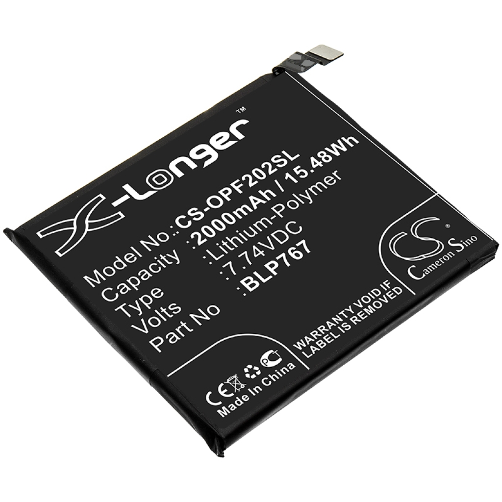 Batería del teléfono móvil OPPO CS-OPF202SL