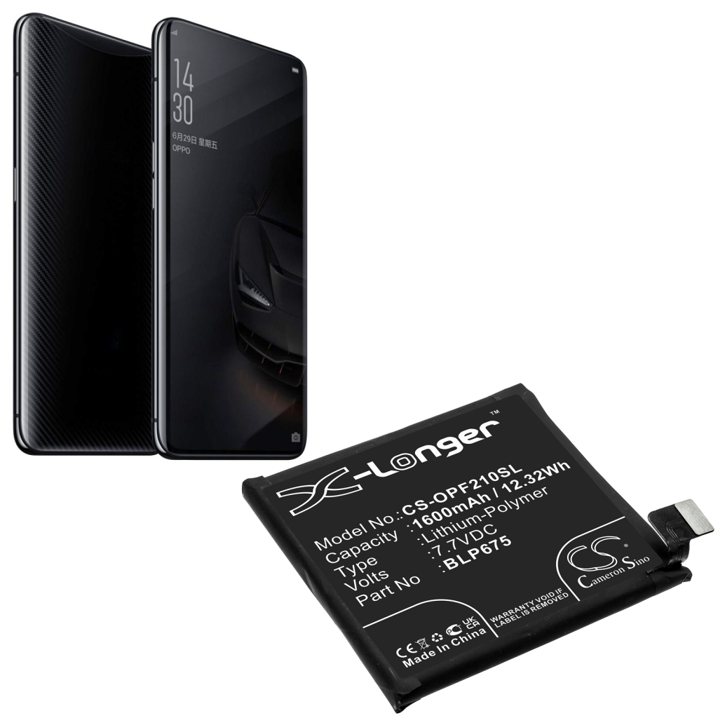 Batería del teléfono móvil OPPO CS-OPF210SL