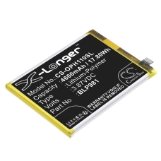 Reemplazo de batería compatible para OPPO BLP981