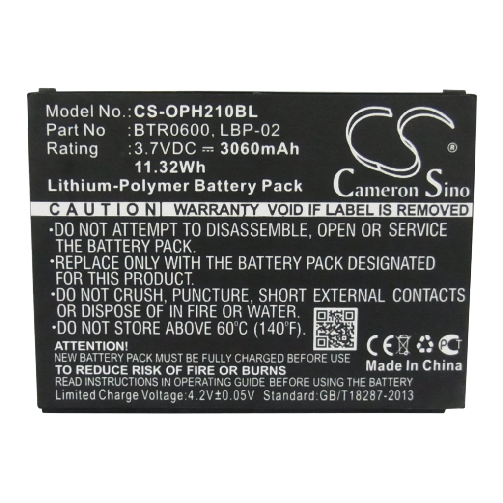 Batería de código de barras, escáner Opticon H-25 2D