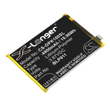 Reemplazo de batería compatible para OPPO BLP911