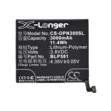 Reemplazo de batería compatible para OPPO BLP581