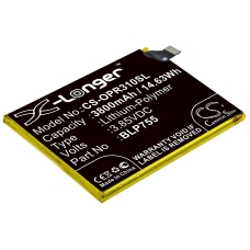 Reemplazo de batería compatible para OPPO BLP755