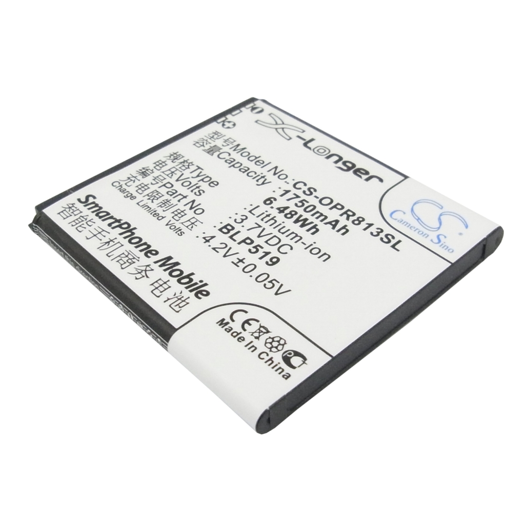 Batería del teléfono móvil OPPO R813T