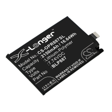 Reemplazo de batería compatible para OPPO BLP887
