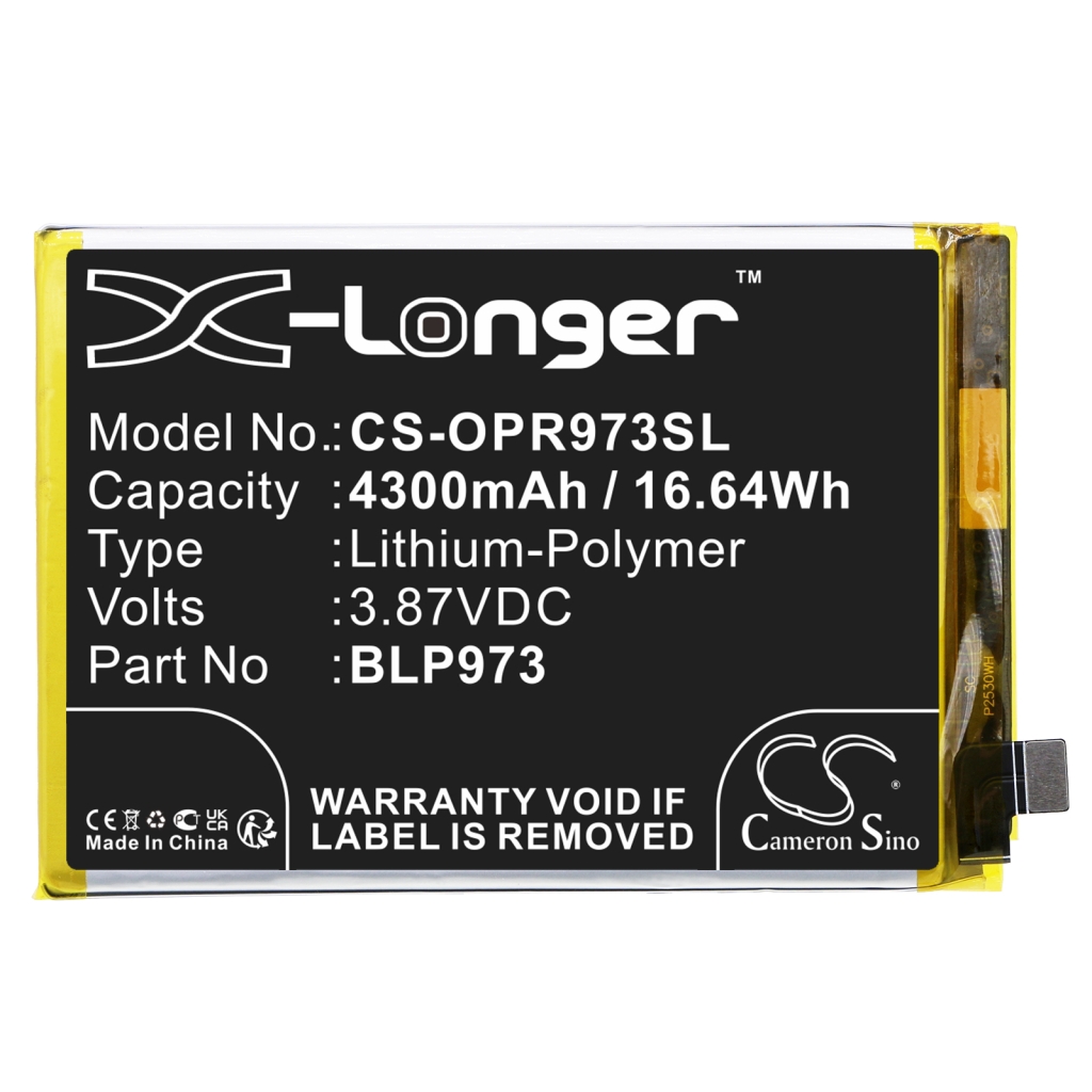 Batería del teléfono móvil OPPO CS-OPR973SL