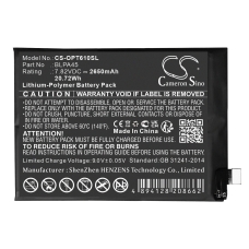 Reemplazo de batería compatible para OPPO BLPA45