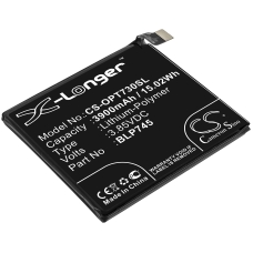 Reemplazo de batería compatible para Oneplus BLP745