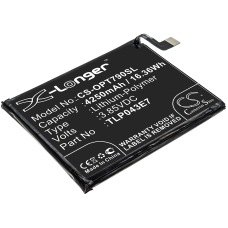 Reemplazo de batería compatible para Alcatel TLP043E1,TLP043E7