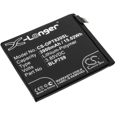 Reemplazo de batería compatible para Oneplus BLP759