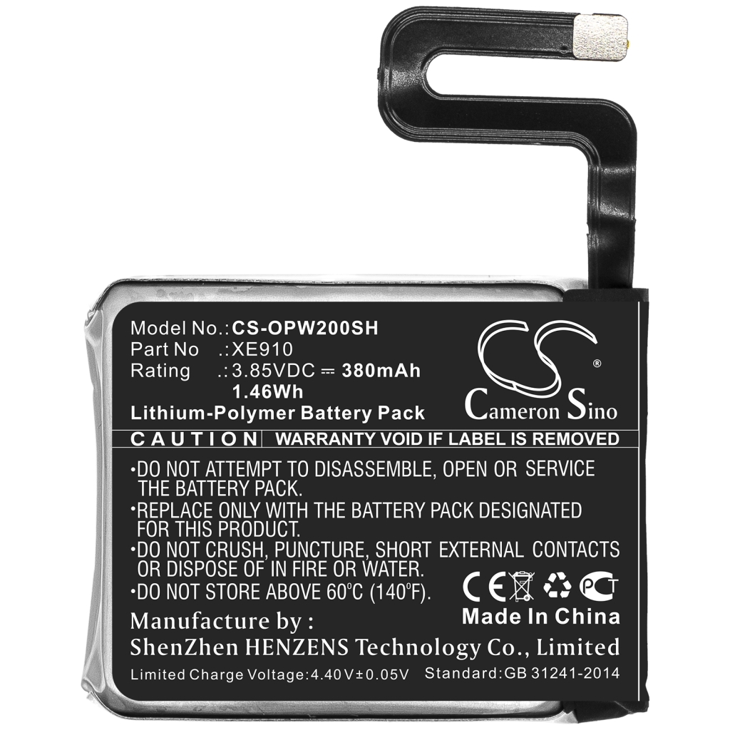 Batería Smartwatch Oppo CS-OPW200SH