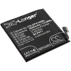 Reemplazo de batería compatible para OPPO BLP671