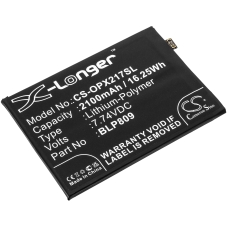 Reemplazo de batería compatible para OPPO BLP809