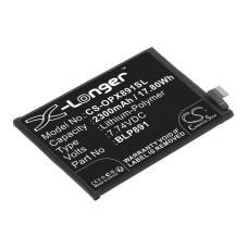 Reemplazo de batería compatible para OPPO BLP891