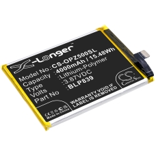 Reemplazo de batería compatible para OPPO BLP839