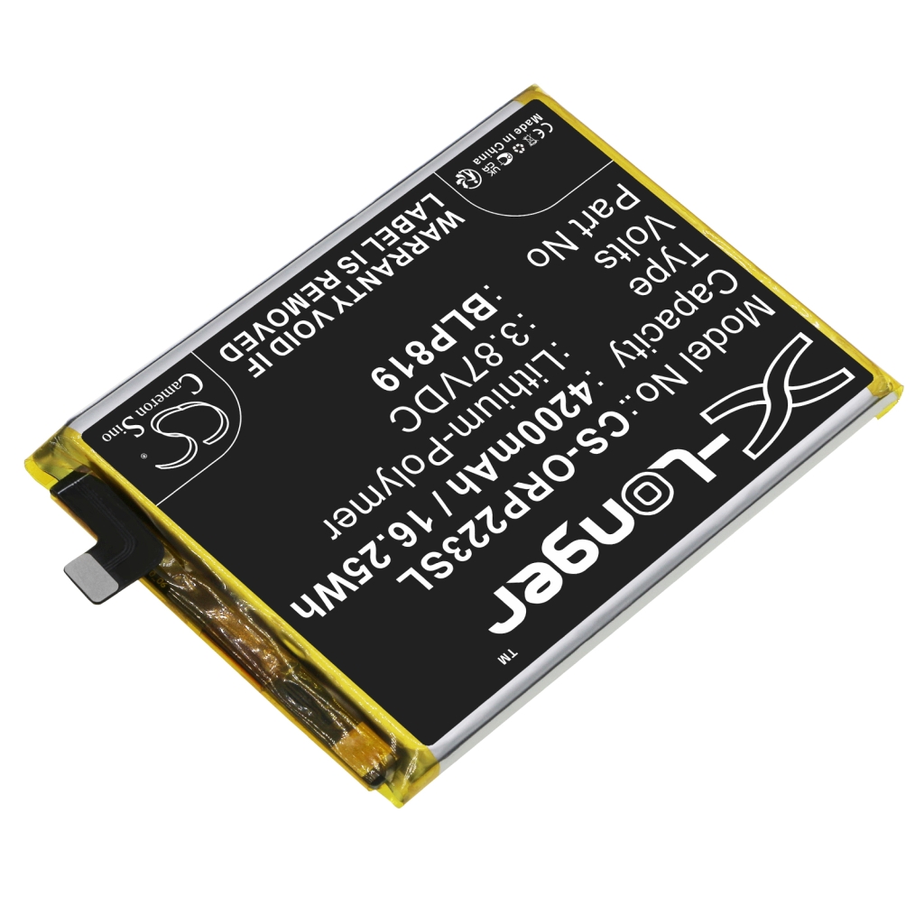 Batería del teléfono móvil OPPO CPH2235
