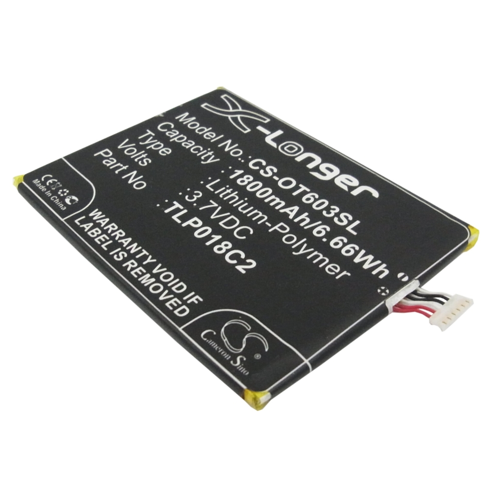 Batería del teléfono móvil Alcatel CS-OT603SL