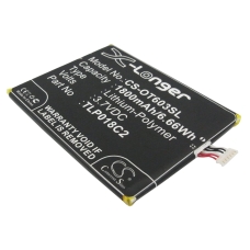 Reemplazo de batería compatible para Alcatel TLP018C2,TLP018C4