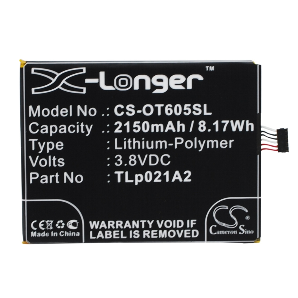 Batería del teléfono móvil Alcatel CS-OT605SL