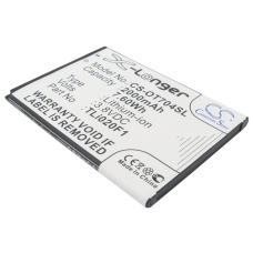 Reemplazo de batería compatible para Alcatel TLI018B2,TLI019B1,TLI019B2,TLI020F1,TLI020F2...
