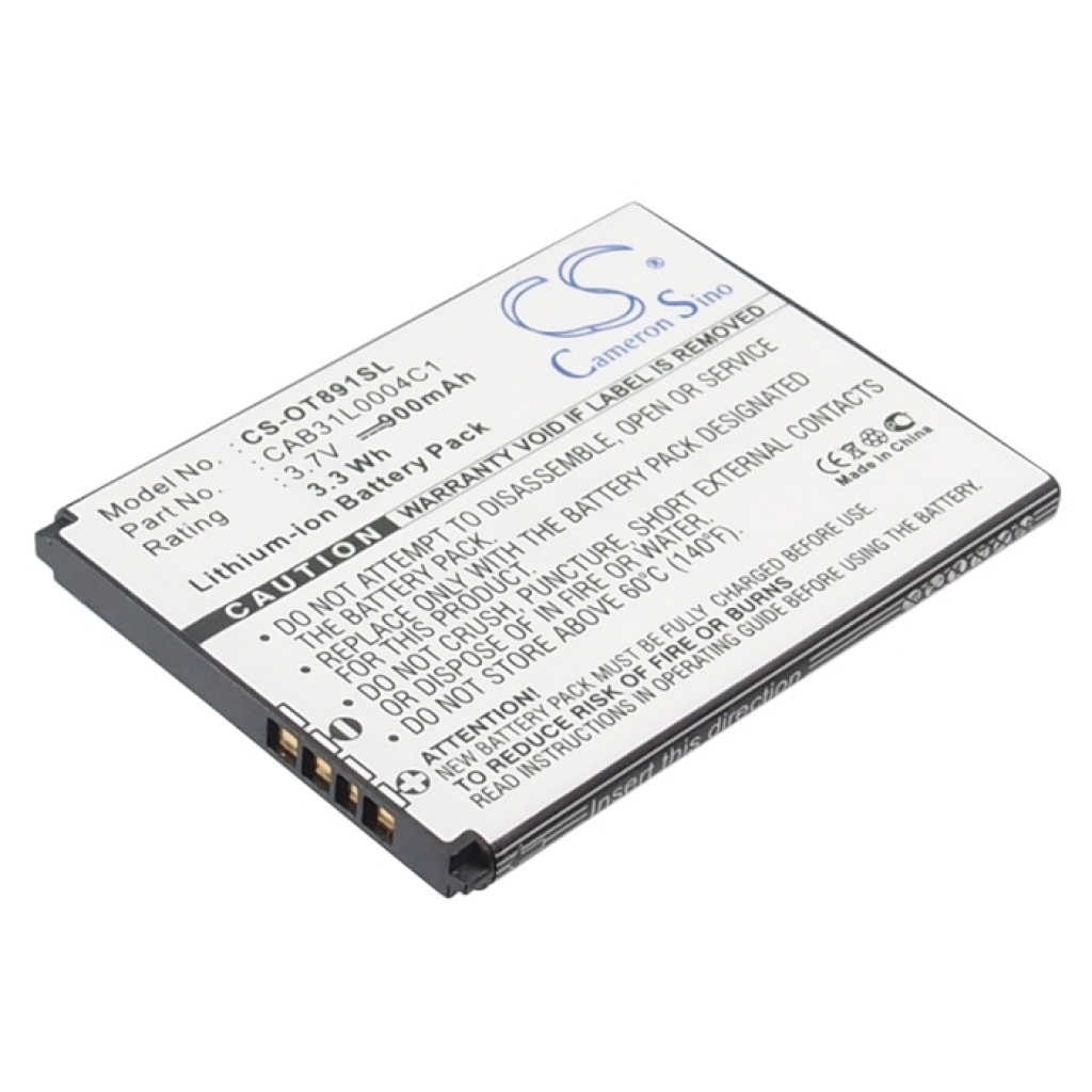 Batería del teléfono móvil TCL A890