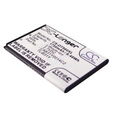 Reemplazo de batería compatible para Alcatel CAB31Y0008C2,CAB31Y0014C2,TLIB31Y