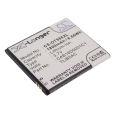 Reemplazo de batería compatible para Alcatel CAB16D0001C1,CAB16D0003C1,TLIB5AC
