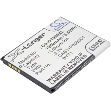 Reemplazo de batería compatible para Alcatel BY71,CAB31P0000C1,CAB31P0001C1,TB-4T0058200