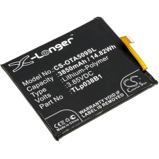 Reemplazo de batería compatible para Alcatel CAC3860004C1,TLP038B1
