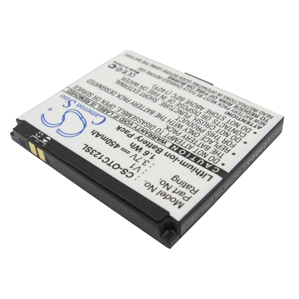 Batería del teléfono móvil Alcatel OT-C123A