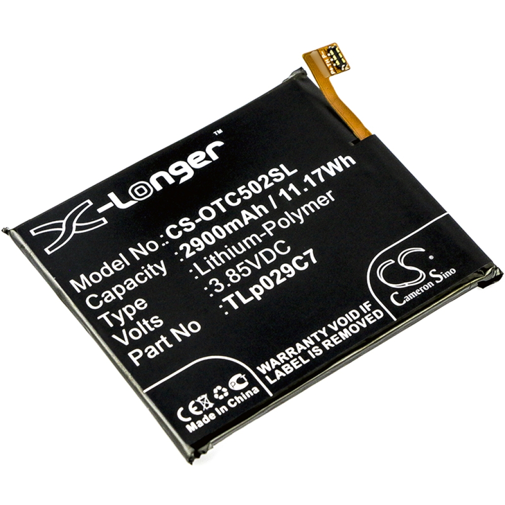 Batería del teléfono móvil Alcatel CS-OTC502SL