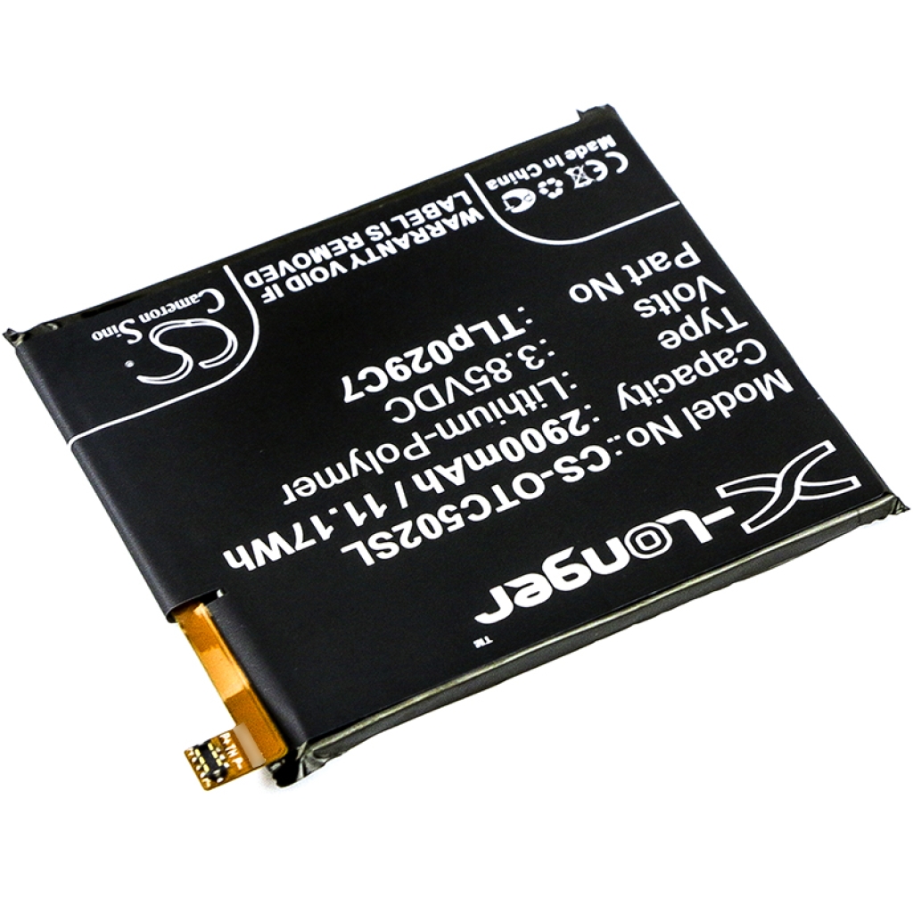 Batería del teléfono móvil Alcatel CS-OTC502SL